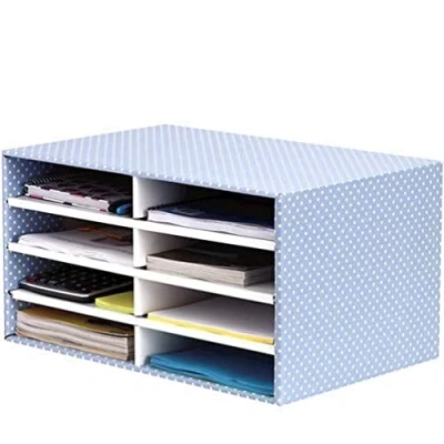 Imagen de Bankers Box Style Clasificador de sobremesa, azul y blanco