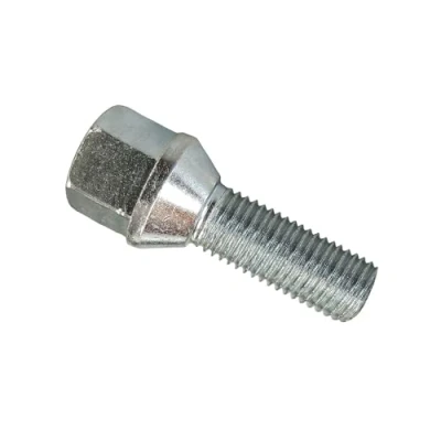Imagen de Tornillo de rueda, perno cónico, plata, M12 x 1,5, 40 mm