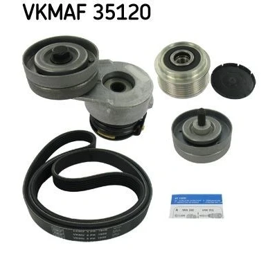 Imagen de SKF VKMAF 35120 Juego de correas trapeciales poli V OPEL: Corsa C Hatchback, Meriva A, COMBO Tour, VAUXHALL: TOUR Mk2