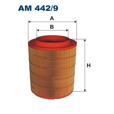 Imagen de FILTRON AM 442/9 Filtro de aire 415 330 Cartucho filtrante RENAULT TRUCKS: T Serie, VOLVO: FH II,