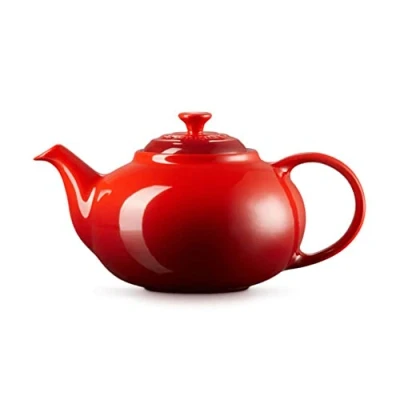 Imagen de Le Creuset Tetera Classic de cerámica gres, 1, 3 litros, para 4 tazas, Cereza, 80702130600003