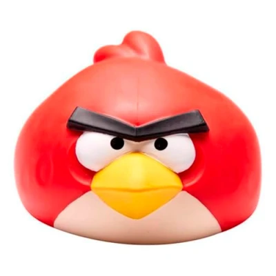 Imagen de BANDAI CO08263 Heroes de Goo JIT Zu Figura Accion, Universo Angry Birds, Bird Rojo Relleno Arenoso, Estruja y Aplasta, Multicolor