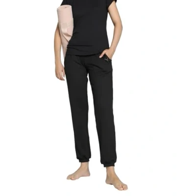 Imagen de Puma Studio Foundations Jogger Pantalones deportivos, Mujer, Talla: XS, Black