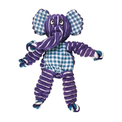 Imagen de KONG Floppy Knots Elephant Juguete con Cuerdas internas antirrotura para Perros Medianos/Grandes