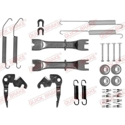 Imagen de Juego de accesorios, zapatas freno QUICK BRAKE 105 0033S