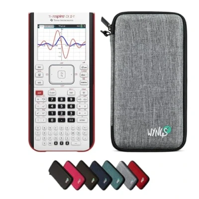 Imagen de CALCUSO Paquete Básico Gris Claro con Calculadora TI Nspire CX II T