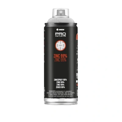 Imagen de Montana Colors MTN PRO Zinc Mate Puro 99% Spray 400ml