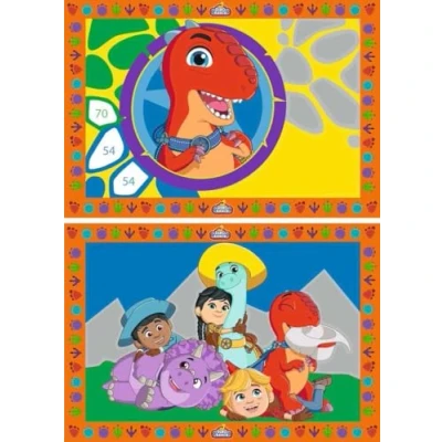 Imagen de Ravensburger Malen nach Zahlen Cartoon Dino Ranch Niños 5 7 años, Color Amarillo (23537)