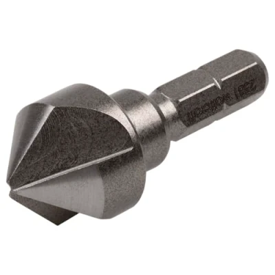 Imagen de wolfcraft Avellanador cónico HSS, Ø 16 mm, vástago hexagonal I 2581000 para un avellanado preciso de agujeros taladrados, uniones atornilladas al ras en metal y plástico
