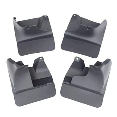 Imagen de 4 Piezas Coche Barro Guardabarros para Toyota Landcruiser FJ120 2004 2007 2008 2009 2010, Faldillas Antibarro Delanteros Traseros contra Protección Salpicaduras Accesorios