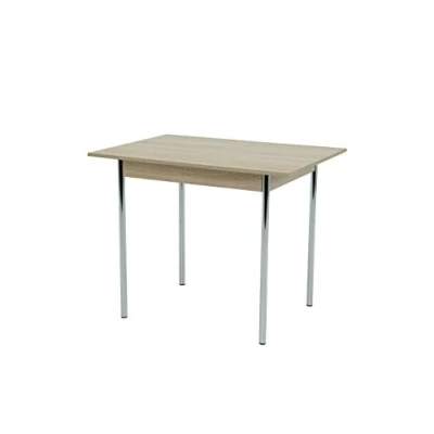 Imagen de Apollo Köln I Mesa de, Madera de ingeniería, Roble Sonoma, 65 x 90 72 cm