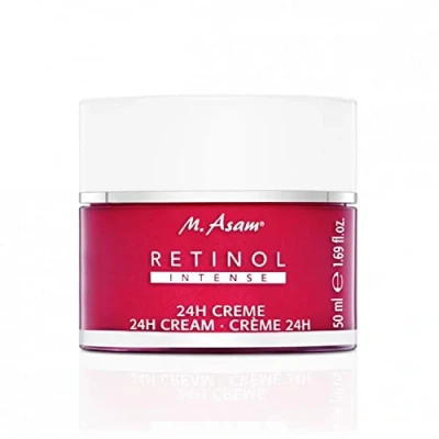 Imagen de M. Asam Retinol 24h Crema facial contra las arrugas (50 ml). antienvejecimiento con de día y noche que estimula la producción colágeno, cuidado para cualquier tipo piel
