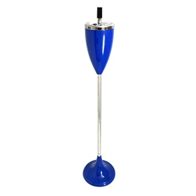 Imagen de Starlet24 Cenicero de 70 cm con soporte para interior y exterior, color azul