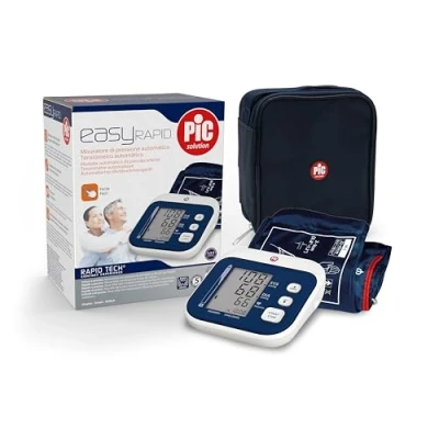 Imagen de Pic Solution EasyRAPID Esfigmomanómetro Monitor de Presión Arterial, unisex, Color Blanco, 1 Unidad (Paquete 1)