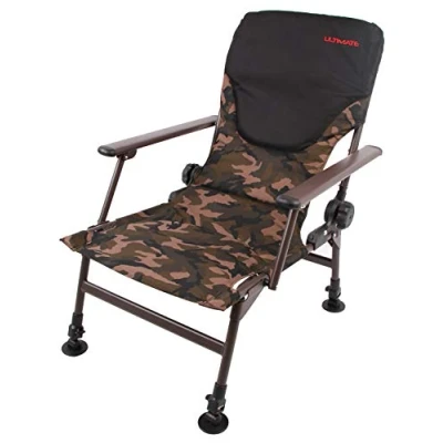 Imagen de Ultimate Silla Reclinable Comfort Camo para carpfishing