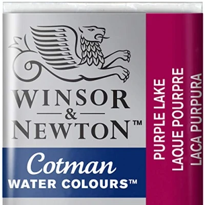 Imagen de Winsor &amp; Newton Cotman Acuarela En Pastilla, Laca Purpura