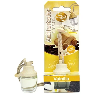 Imagen de Laboratorio SyS Ambientador de Coche Aroma a Vainilla Dulce 6 Paquetes 42 gr Total: 252