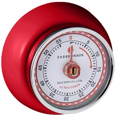 Imagen de Zassenhaus 072327 Retro timer speed rojo (h.nr.)