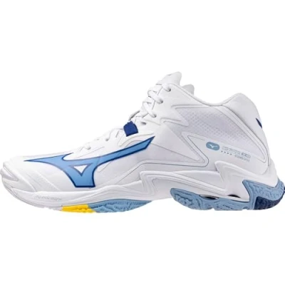 Imagen de Mizuno WAVE LIGHTNING Z8 MID Zapatillas De Volleyball Blanco/BellwetherAzul/BelAirBlu Hombre/Mujer Talla 42