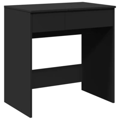Imagen de vidaXL tocador con Espejo Negro 73x46,5x120 cm, Mesa tocador, de Dormitorio, Maquillaje, Escritorio Maquillaje