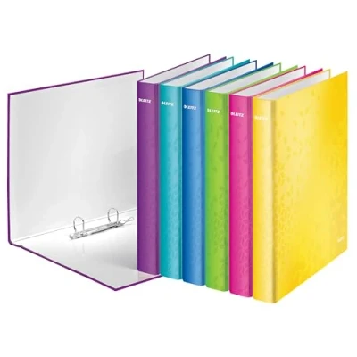 Imagen de Leitz WOW Carpeta de anillas plastificada, A4, 1 unidad [colores surtidos]