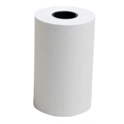 Imagen de Exacompta Ref. 40864E Paquete de 10 bobinas para tarjetas bancarias, 57 x 35 mm, 14 m, 1 pliegue térmico 55 g/m2 sin fenol, color blanco