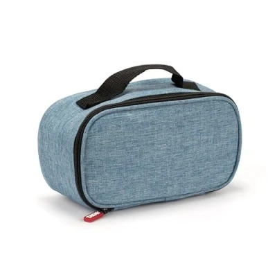 Imagen de TATAY Urban Food Mini Denim Blue bolsa térmica porta alimentos con fiambrera incluida, 21.5 x 9 12 cm