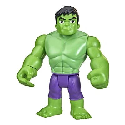 Imagen de SPIDEY AND HIS AMAZING FRIENDS Marvel Figura de Hulk, Multicolor, 10 Centimeters (Hasbro Not_Applicable)