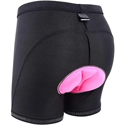 Imagen de Sportneer Pantalones Cortos de Ciclismo para Mujer con Acolchado 3D y niña, Ropa Interior