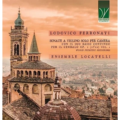 Imagen de Lodovico Lerronati. Sonate A Violino Solo Per Camera Op.1 (1710) Vol.1 Esemble Locatelli