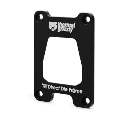 Imagen de Thermal Grizzly Marco de matriz directo Ryzen 7000 Para montar CPU sin el disipador calor integrado Reduce las temperaturas funcionamiento forma inteligente