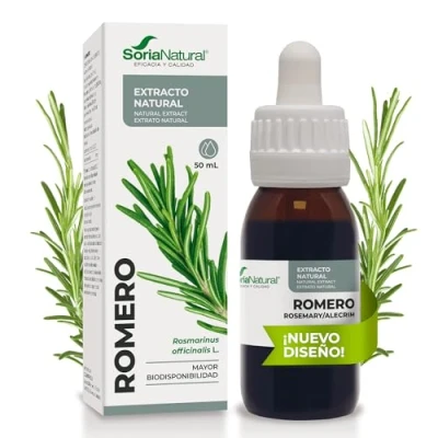 Imagen de Soria Natural Extracto de Romero Ayuda a Mejorar la digestión Propiedades que Contribuyen Trastornos Digestivos Salud Digestiva Botella con 50ml
