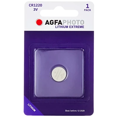 Imagen de AgfaPhoto 150803463 Celda de Moneda Litio, Color Plata