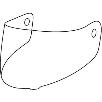 Imagen de Agv Gt3 1 E05 Max Pinlock Ready Anti Scratch Visor XXS L
