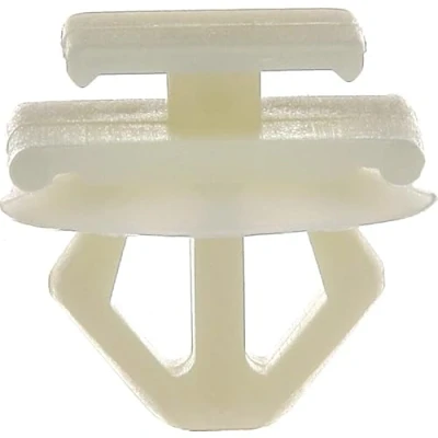 Imagen de Grapa de molduras para cinturón caja vehículos Peugeot/PSA/Citroen, 8,5 mm, sello 100, color blanco