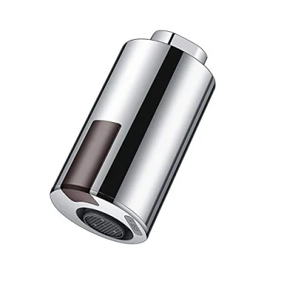 Imagen de Vvciic grifo de lavabo baño sin contacto con sensor automático, adaptador infrarrojo inteligente sensible, mezclador