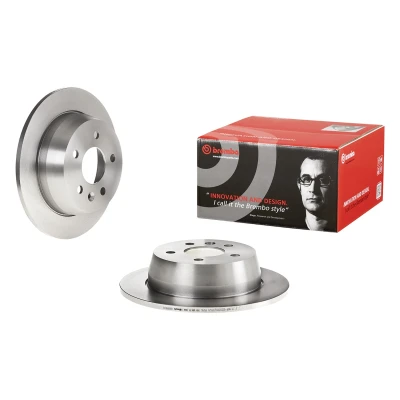 Imagen de BREMBO 08.6968.10 Disco de freno 280 10 5 macizo altamente carbonizado con tornillos MERCEDES BENZ: Clase V, Vito Bus, Furgón