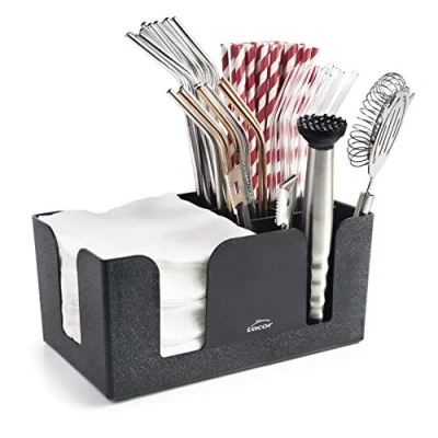 Imagen de Lacor 62438 Organizador Seis Compartimentos, Accesorio para cóctel Libre de BPA, 24x14x10 cm, ABS