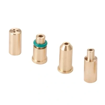 Imagen de Navrange 4 en 1 adaptador de recarga gas latón para encendedor S T Dupont amarillo/rojo/verde/azul tapas DIY
