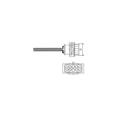 Imagen de DELPHI ES20292 12B1 Sonda lambda plana, térmico OPEL: Astra G CC, Corsa C Hatchback, Berlina
