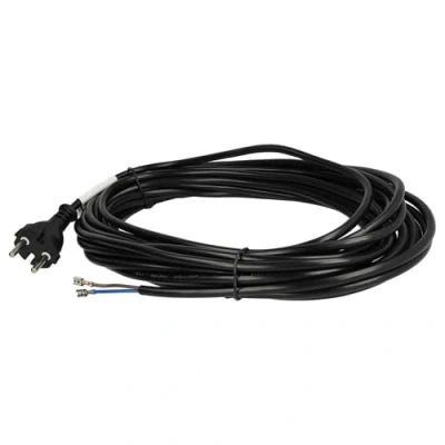 Imagen de vhbw Cable Universal para alimentación eléctrica aspiradoras p. ej. Compatible con Kärcher, Siemens etc 10 m, 1000 W, de conexión