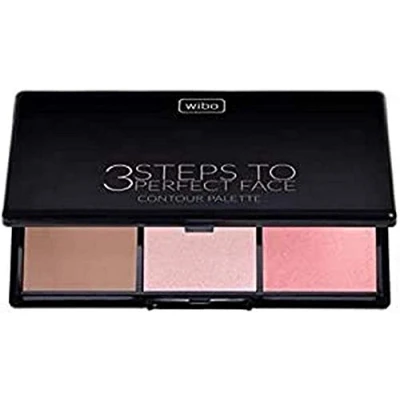 Imagen de Wibo 3 Steps To Perfect Face Contour Palette Light 10 g