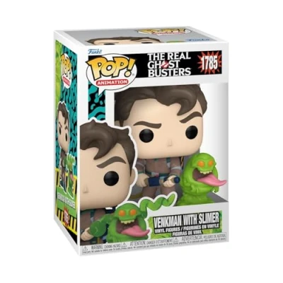 Imagen de FUNKO Pop!&amp;Buddy: TRG Dr. Peter Venkman with Slimer The Real Ghostbusters Figura de Vinilo Coleccionable Idea Regalo Mercancia Oficial Juguetes para Niños y Adultos Cartoons Fans