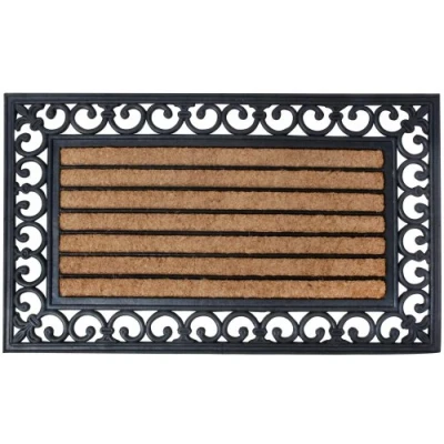 Imagen de Esschert Design RB108 Estera de Coco y Caucho 75 x 45 cm