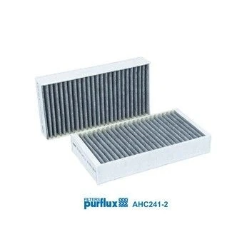 Imagen de PURFLUX AHC241 2 Filtro de habitáculo carbón activado 254 134 40 MERCEDES BENZ: Clase ML, R, GL