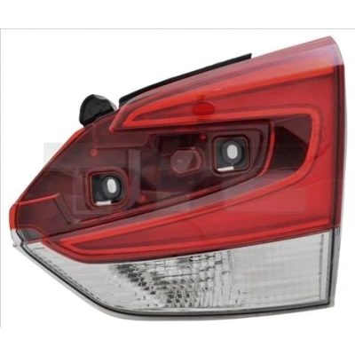 Imagen de TYC 17 5806 00 9 Piloto trasero izquierda Parte interior W16W, LED con portalámparas, kit de cables, bombilla