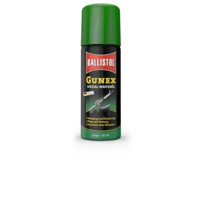 Imagen de Ballistol Aerosoldose Gunex Waffen Öl Spray Cuidado personal para acampada, talla 50 ml