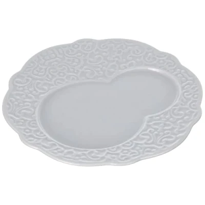 Imagen de &quot;DRESSED&quot; PLATO DE DESAYUNO PORCELANA (JUEGO 4 UDS)
