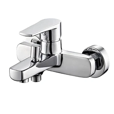 Imagen de EM Mezcladores Grifo Serie Mak para Baño Lavabo Ducha Bidé Integrado Cromo Pulido Monomando Agua Caliente Fría (Mezclador Bañera)