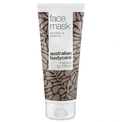 Imagen de Face Mask de Australian Bodycare, 100 ml Máscarilla exfoliante Para espinillas todo tipo pieles facial vegana con aceite árbol del té australiano calidad farmacéutica